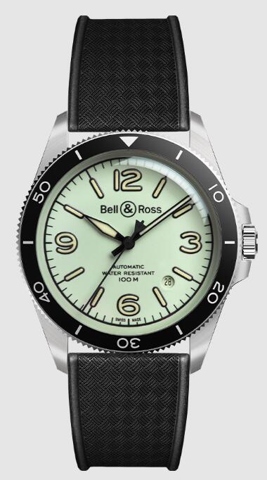 Review Bell and Ross BR V2-94 Replica Watch BR V2-92 FULL LUM BRV292-LUM-ST/SRB - Click Image to Close